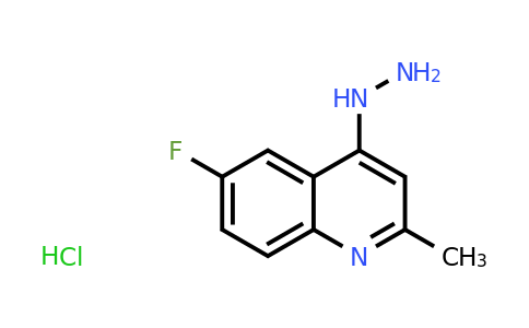CAS 1171871-62-7 | 6-Fluoro-4-hydrazino-2-methylquinoline hydrochloride