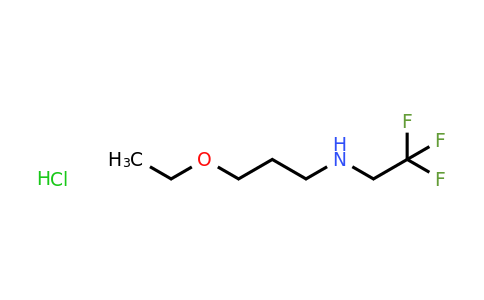 CAS 1171876-76-8 | (3-Ethoxypropyl)(2,2,2-trifluoroethyl)amine hydrochloride
