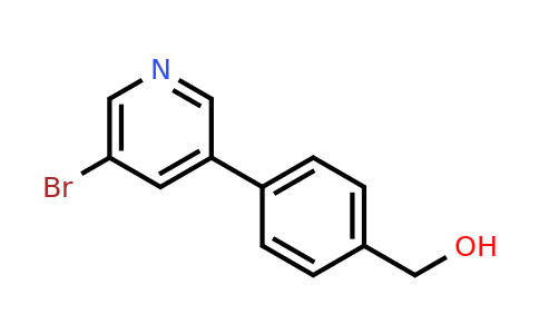 CAS 1171896-44-8 | (4-(5-Bromopyridin-3-yl)phenyl)methanol