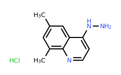 CAS 1171906-42-5 | 6,8-Dimethyl-4-hydrazinoquinoline hydrochloride