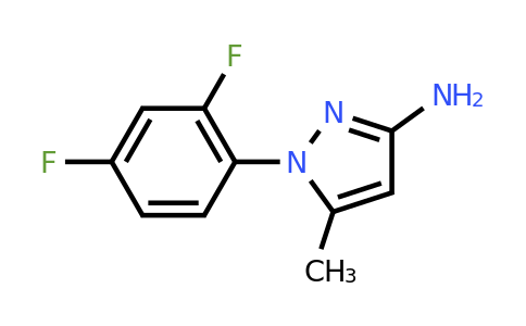 CAS 1171907-02-0 | 1-(2,4-difluorophenyl)-5-methyl-1H-pyrazol-3-amine