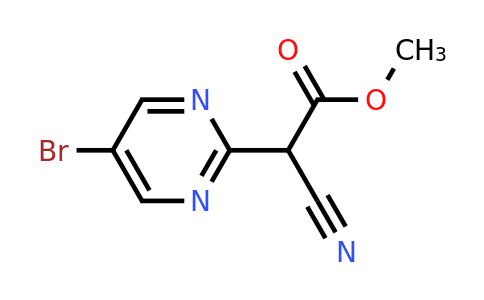 CAS 1171919-13-3 | Methyl 2-(5-bromopyrimidin-2-yl)-2-cyanoacetate
