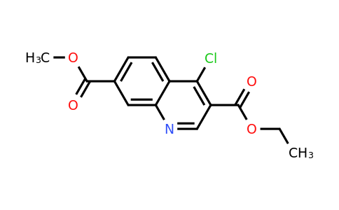 CAS 1171932-62-9 | 3-Ethyl 7-methyl 4-chloroquinoline-3,7-dicarboxylate