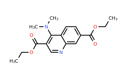 CAS 1171932-85-6 | Diethyl 4-(dimethylamino)quinoline-3,7-dicarboxylate