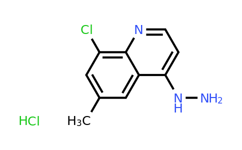 CAS 1171952-61-6 | 8-Chloro-4-hydrazino-6-methylquinoline hydrochloride
