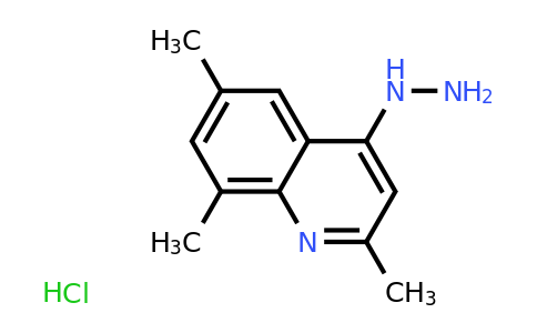CAS 1171954-22-5 | 4-Hydrazino-2,6,8-trimethylquinoline hydrochloride