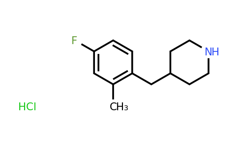 CAS 1171960-54-5 | 4-(4-Fluoro-2-methyl-benzyl)-piperidine hydrochloride
