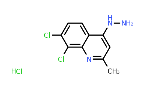 CAS 1172007-01-0 | 7,8-Dichloro-4-hydrazino-2-methylquinoline hydrochloride