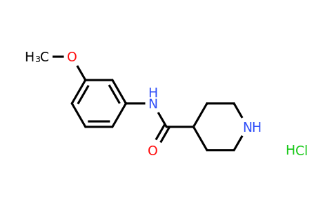 CAS 1172082-04-0 | N-(3-Methoxyphenyl)piperidine-4-carboxamide hydrochloride