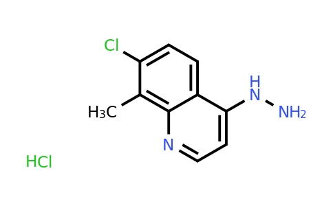 CAS 1172107-80-0 | 7-Chloro-4-hydrazino-8-methylquinoline hydrochloride