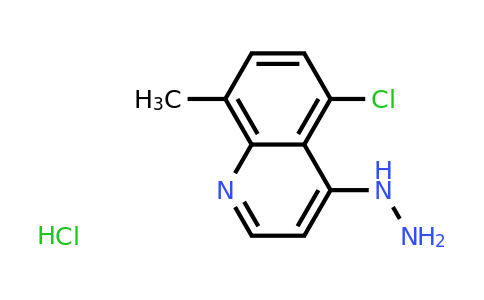 CAS 1172239-34-7 | 5-Chloro-4-hydrazino-8-methylquinoline hydrochloride