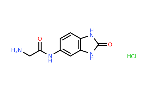 CAS 1172261-79-8 | 2-Amino-N-(2-oxo-2,3-dihydro-1H-1,3-benzodiazol-5-yl)acetamide hydrochloride