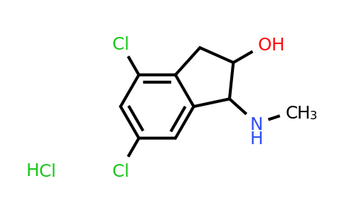 CAS 1172327-40-0 | 4,6-Dichloro-1-(methylamino)-2,3-dihydro-1H-inden-2-ol hydrochloride