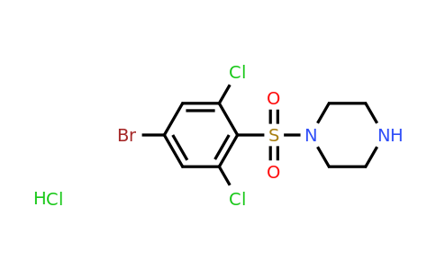 CAS 1172362-33-2 | 1-(4-bromo-2,6-dichlorobenzenesulfonyl)piperazine hydrochloride
