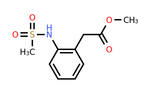 CAS 117239-82-4 | Methyl 2-(Methylsulfonamido)phenylacetate