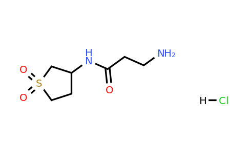 CAS 1172392-16-3 | 3-Amino-N-(1,1-dioxo-1lambda6-thiolan-3-yl)propanamide hydrochloride