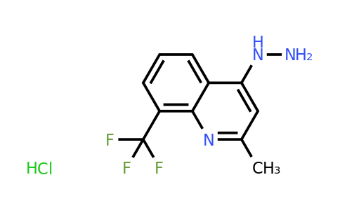 CAS 1172396-90-5 | 4-Hydrazino-2-methyl-8-trifluoromethylquinoline hydrochloride