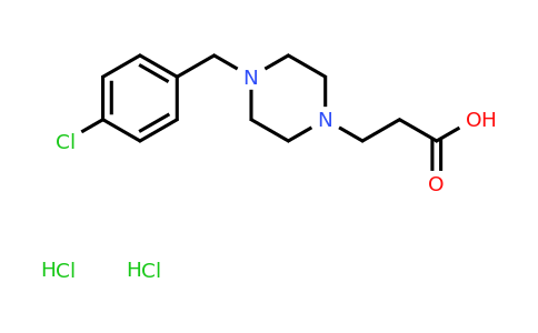 CAS 1172397-29-3 | 3-{4-[(4-chlorophenyl)methyl]piperazin-1-yl}propanoic acid dihydrochloride