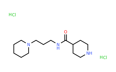 CAS 1172430-39-5 | N-[3-(Piperidin-1-yl)propyl]piperidine-4-carboxamide dihydrochloride