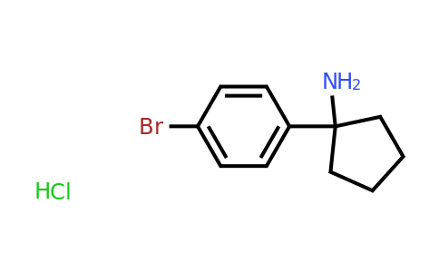CAS 1172462-36-0 | 1-(4-Bromophenyl)cyclopentanamine hydrochloride