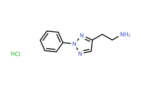CAS 1172491-02-9 | 2-(2-Phenyl-2H-1,2,3-triazol-4-yl)ethan-1-amine hydrochloride