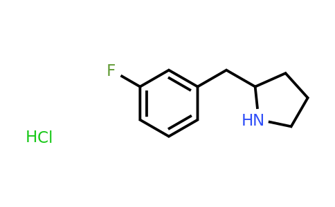 CAS 1172515-73-9 | 2-[(3-Fluorophenyl)methyl]pyrrolidine hydrochloride