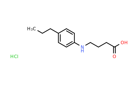 CAS 1172524-44-5 | 4-[(4-Propylphenyl)amino]butanoic acid hydrochloride