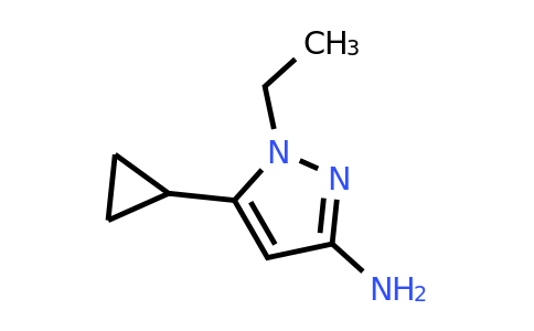 CAS 1172529-33-7 | 5-cyclopropyl-1-ethyl-1H-pyrazol-3-amine
