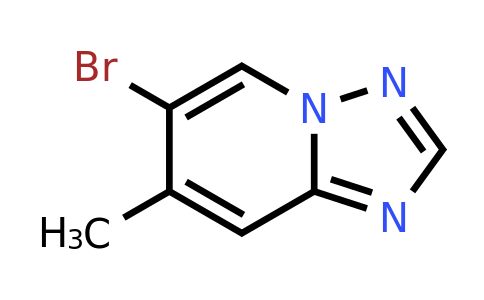 CAS 1172534-83-6 | 6-Bromo-7-methyl[1,2,4]triazolo[1,5-a]pyridine