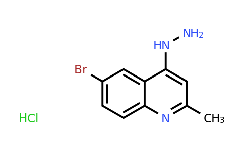 CAS 1172542-39-0 | 6-Bromo-4-hydrazino-2-methylquinoline hydrochloride