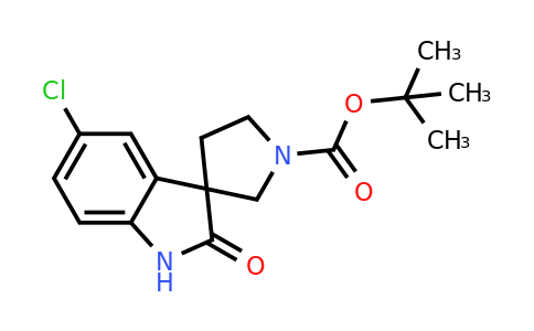 CAS 1172588-22-5 | tert-Butyl 5-chloro-2-oxospiro[indoline-3,3'-pyrrolidine]-1'-carboxylate