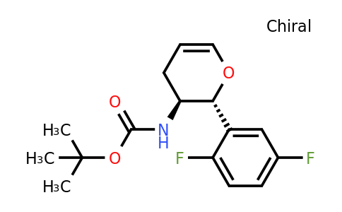 CAS 1172623-98-1 | Carbamic acid, N-[(2R,3S)-2-(2,5-difluorophenyl)-3,4-dihydro-2H-pyran-3-yl]-, 1,1-dimethylethyl ester
