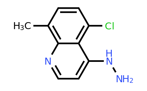 CAS 1172691-88-1 | 5-Chloro-4-hydrazinyl-8-methylquinoline