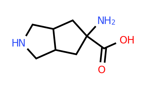 CAS 1172692-76-0 | 5-amino-2,3,3a,4,6,6a-hexahydro-1H-cyclopenta[c]pyrrole-5-carboxylic acid