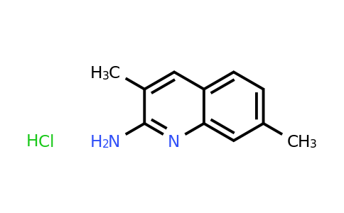 CAS 1172722-63-2 | 3,7-Dimethylquinolin-2-amine hydrochloride