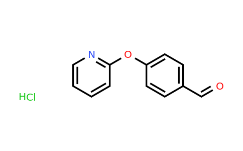 CAS 1172759-99-7 | 4-(Pyridin-2-yloxy)benzaldehyde hydrochloride