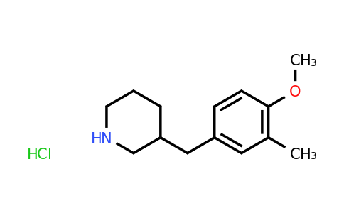 CAS 1172763-84-6 | 3-(4-Methoxy-3-methyl-benzyl)-piperidine hydrochloride