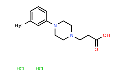 CAS 1172802-40-2 | 3-[4-(3-Methylphenyl)piperazin-1-yl]propanoic acid dihydrochloride