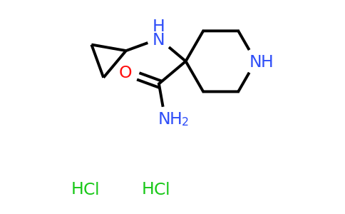 CAS 1172804-60-2 | 4-(Cyclopropylamino)piperidine-4-carboxamide dihydrochloride