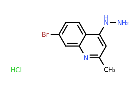 CAS 1172816-69-1 | 7-Bromo-4-hydrazino-2-methylquinoline hydrochloride