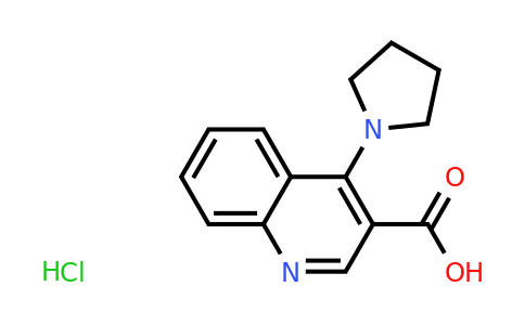 CAS 1172884-04-6 | 4-(Pyrrolidin-1-yl)quinoline-3-carboxylic acid hydrochloride