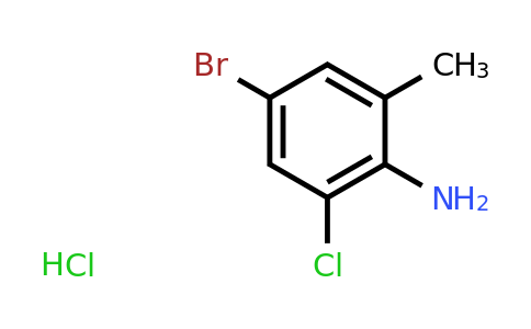 CAS 1172914-08-7 | 4-Bromo-2-chloro-6-methylaniline hydrochloride