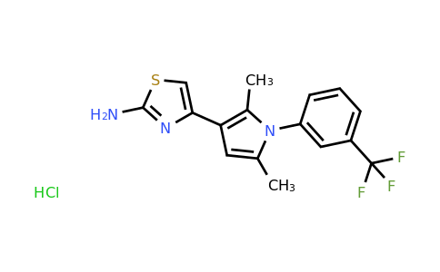 CAS 1172928-96-9 | 4-{2,5-dimethyl-1-[3-(trifluoromethyl)phenyl]-1H-pyrrol-3-yl}-1,3-thiazol-2-amine hydrochloride