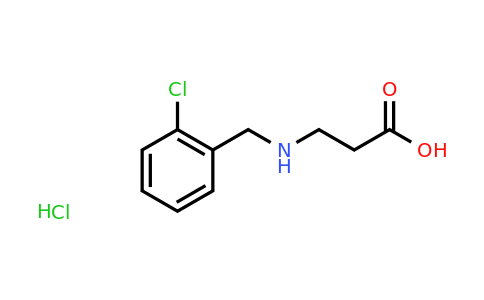 CAS 1172940-80-5 | 3-{[(2-chlorophenyl)methyl]amino}propanoic acid hydrochloride