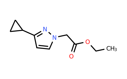 CAS 1172946-56-3 | ethyl 2-(3-cyclopropyl-1H-pyrazol-1-yl)acetate