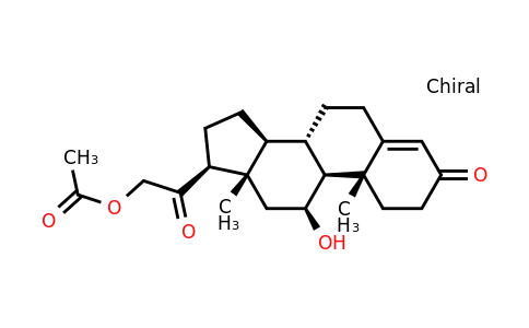 CAS 1173-26-8 | 2-((8S,9S,10R,11S,13S,14S,17S)-11-Hydroxy-10,13-dimethyl-3-oxo-2,3,6,7,8,9,10,11,12,13,14,15,16,17-tetradecahydro-1H-cyclopenta[a]phenanthren-17-yl)-2-oxoethyl acetate