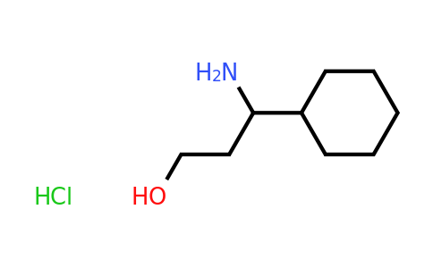 3-Amino-3-cyclohexyl-propan-1-OL hydrochloride