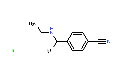 CAS 1173033-87-8 | 4-[1-(Ethylamino)ethyl]benzonitrile hydrochloride