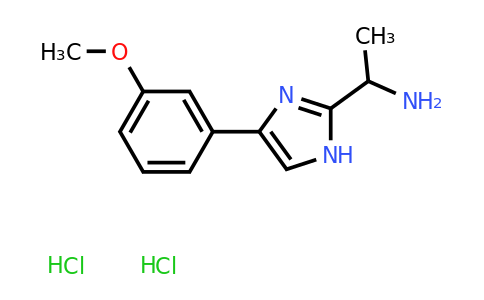 CAS 1173036-46-8 | 1-[4-(3-Methoxyphenyl)-1H-imidazol-2-yl]ethan-1-amine dihydrochloride
