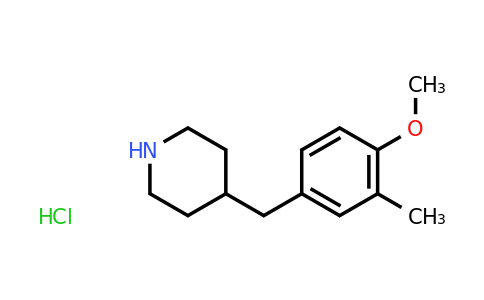 CAS 1173080-52-8 | 4-(4-Methoxy-3-methyl-benzyl)-piperidine hydrochloride